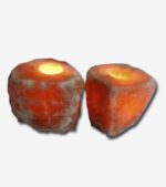 Himalayan Online Salt Tea Light Candle Holders Pack Of 2